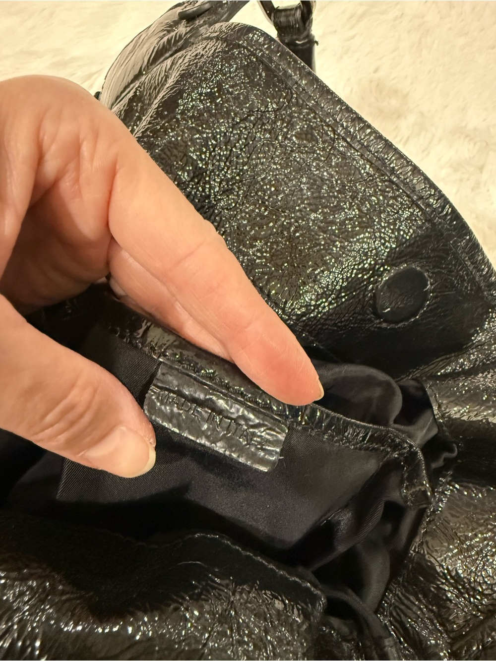 Burberry Gray and Black Plaid Shoulder Bag - Picture 14 of 15